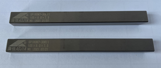 trois outils de coupe solides de carbure de visages 105×9.0×7.5 résistants à l'usure