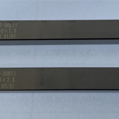 Outils de coupe argentés de carbure fraisant la haute précision non-enduite 105×9.0×7.5